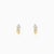 Gold Intertwine Glow Lab Grown Diamond Earrings