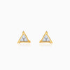 Gold Trio Lab Grown Diamond Earrings