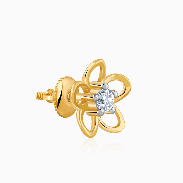 Gold Always Spring Lab Grown Diamond Earrings