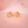 Gold Plucky Lab Grown Diamond Earrings