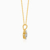 Gold Glint Lab Grown Diamond Pendant