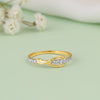 Gold Regal Rise Lab Grown Diamond Ring
