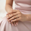 Gold Style Sparkle Lab Grown Diamond Ring