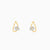 Gold Floral Bloom Lab Grown Diamond Earrings