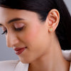 Gold Elvara Lab Grown Diamonds Stud Earrings