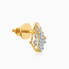 Gold Minimal Lab Grown Diamond Stud Earrings