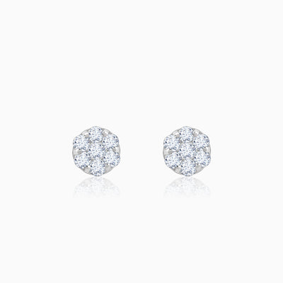 Gold Bud Lab Grown Diamond Earrings