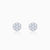 Gold Bud Lab Grown Diamond Earrings