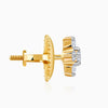 Gold Star Lab Grown Diamond Earrings