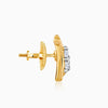 Gold Trio Lab Grown Diamond Earrings