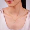Gold Glint Lab Grown Diamond Pendant