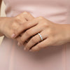 Gold Classic Bezel Lab Grown Diamond Ring