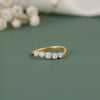 Gold Classic Bezel Lab Grown Diamond Ring